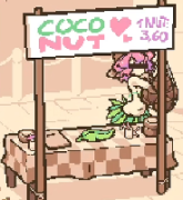 coco nutshake像素